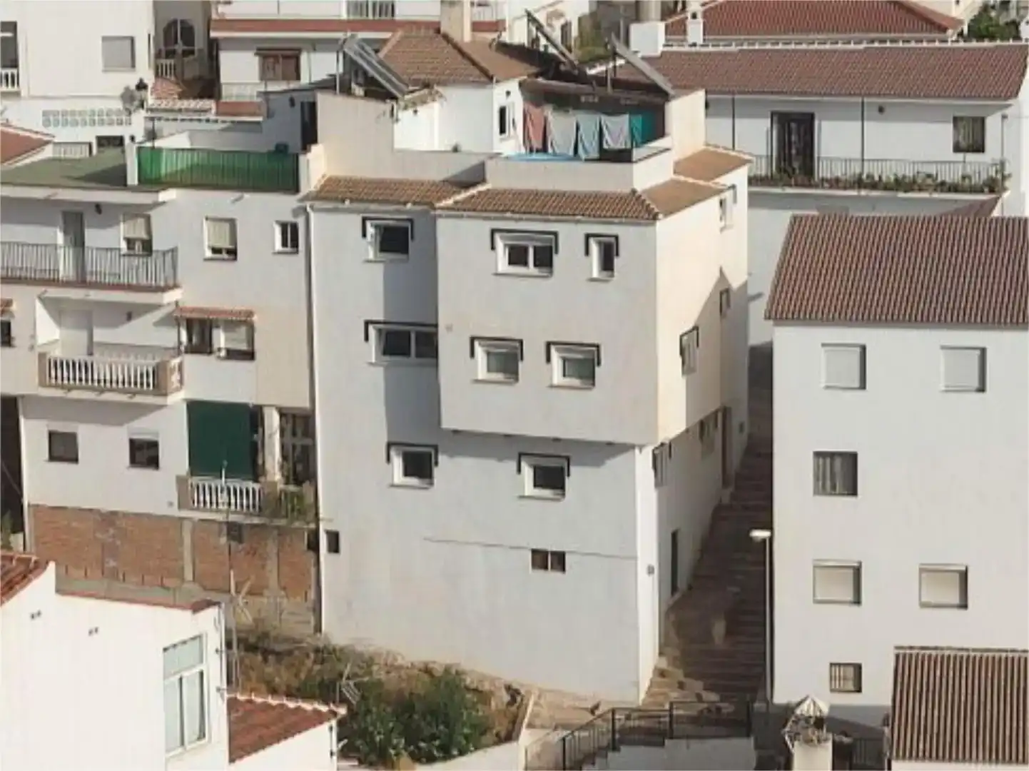 Vista exterior de Pis en venda en Cómpeta amb Aire condicionat
