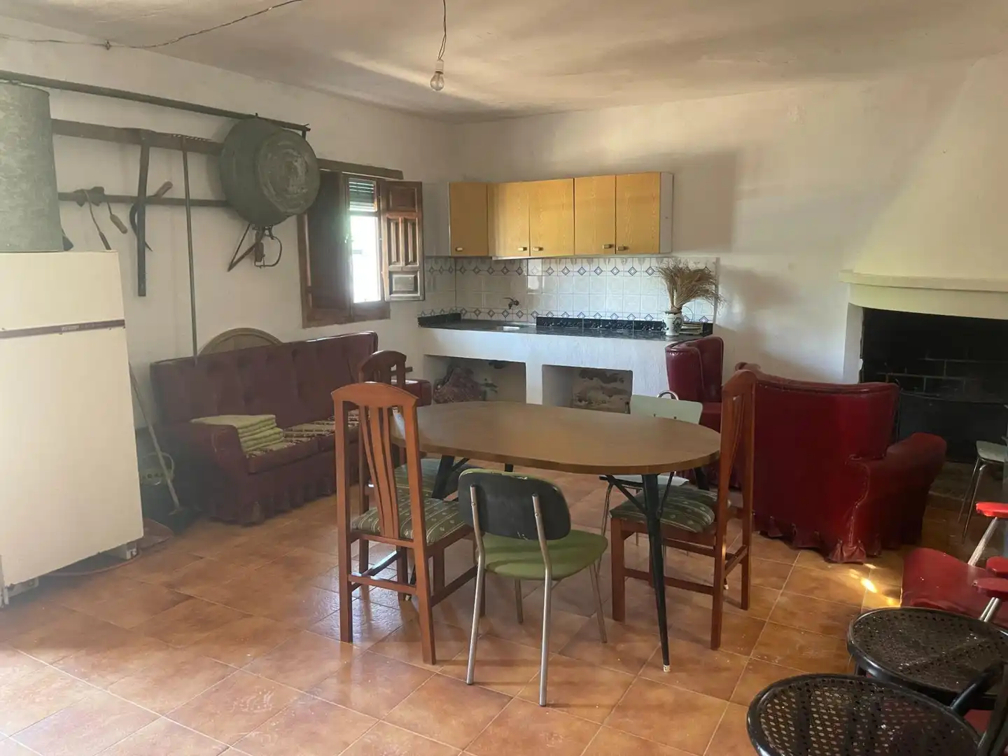 Cuina de Finca rústica en venda en Albolote amb Piscina