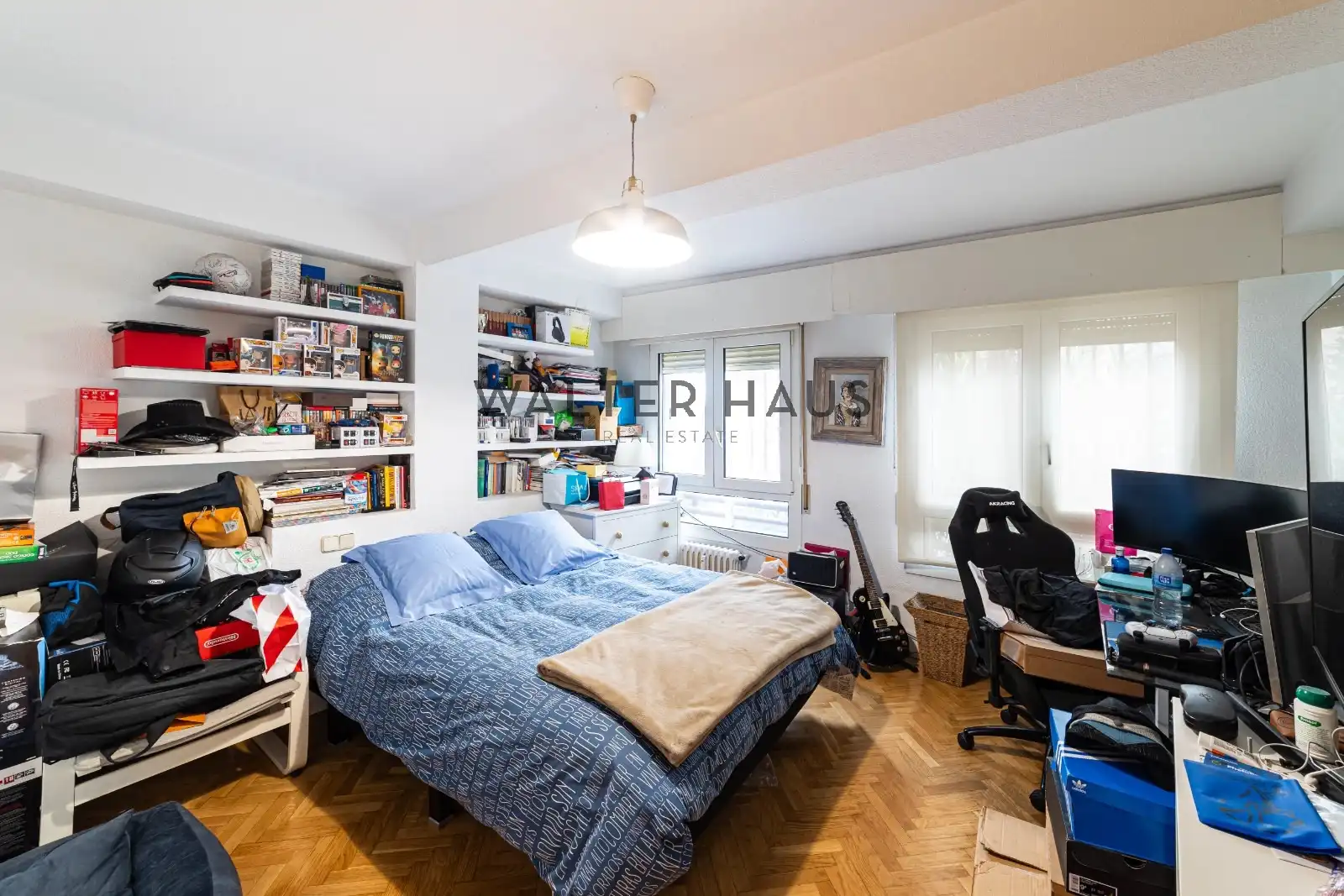 Bedroom of Flat for sale in Madrid  with Air Conditioner, Heating and Terrace
