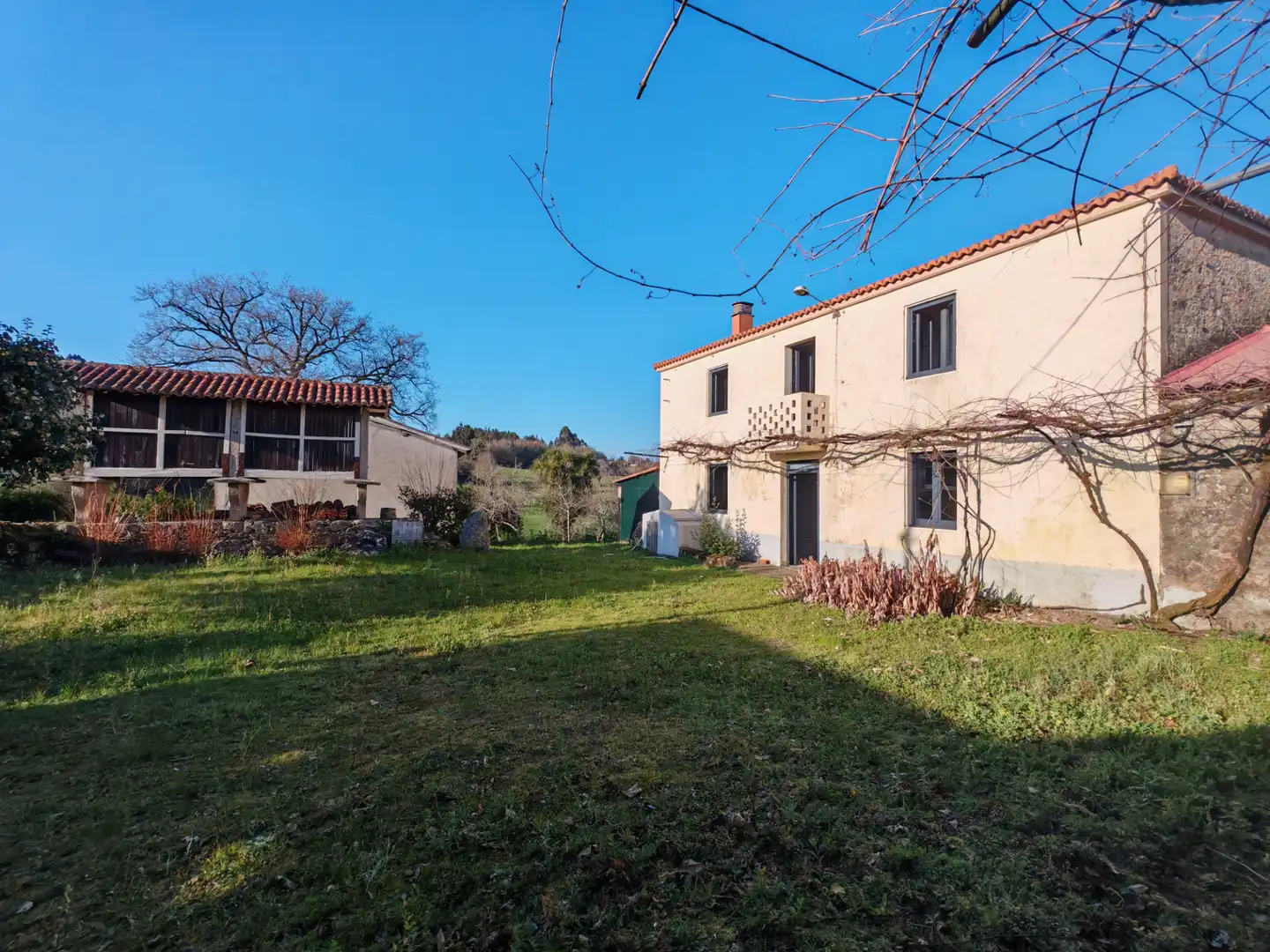 Vista exterior de Casa o chalet en venta en Santiso con Jardín privado, Trastero y Horno