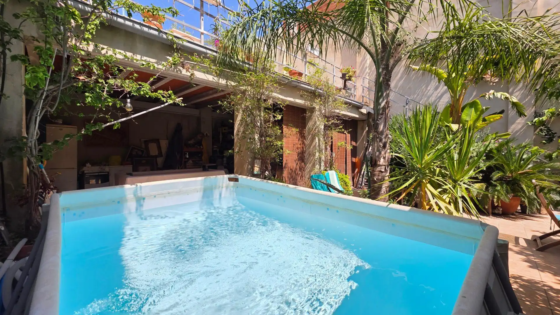 Piscina de Casa o xalet en venda en El Real de Gandia amb Aire condicionat, Calefacció i Jardí privat