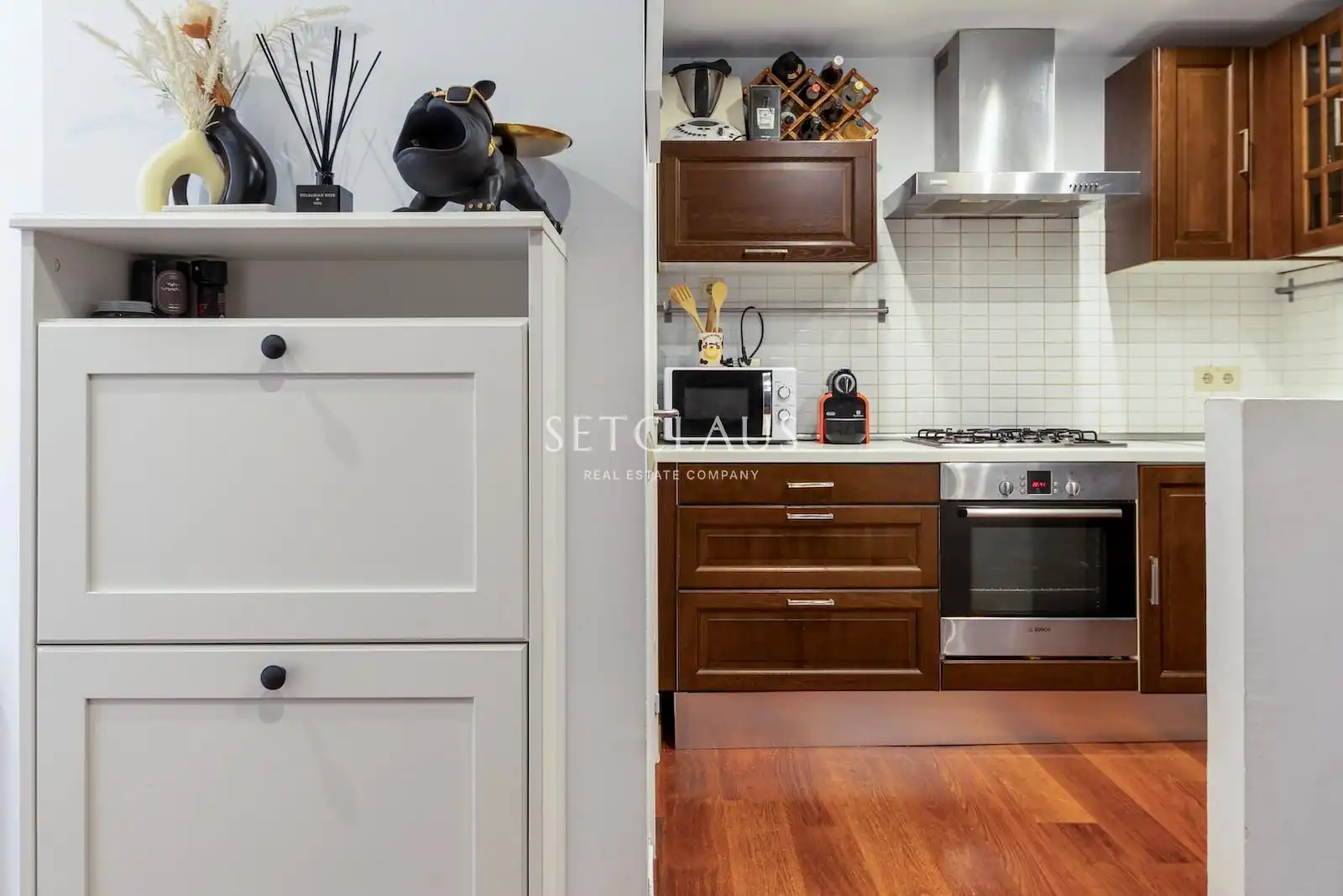 Kitchen of Flat for sale in Alella  with Air Conditioner, Heating and Terrace