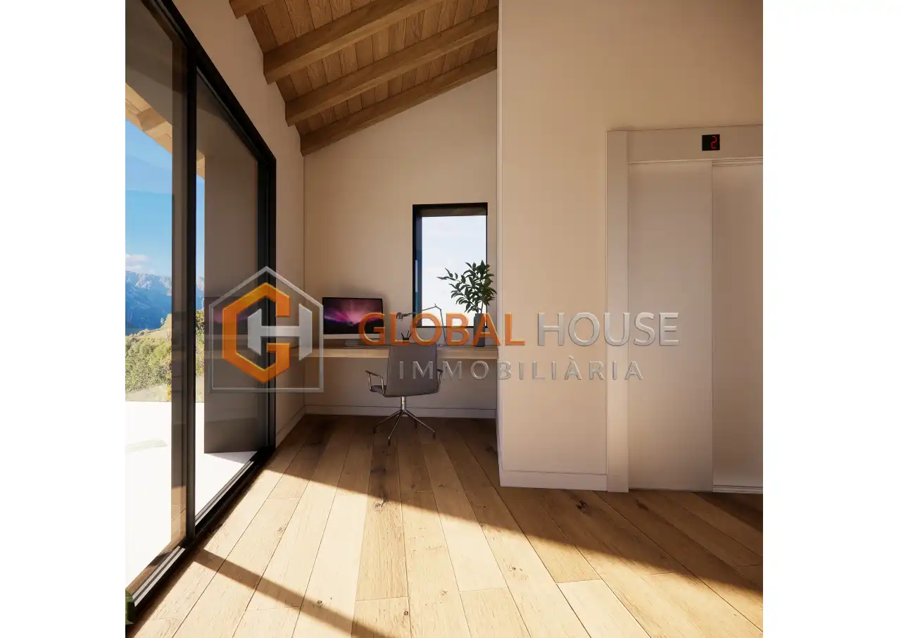 Wohnzimmer von Haus oder Chalet zum Verkauf in Encamp mit Klimaanlage, Heizung und Privatgarten