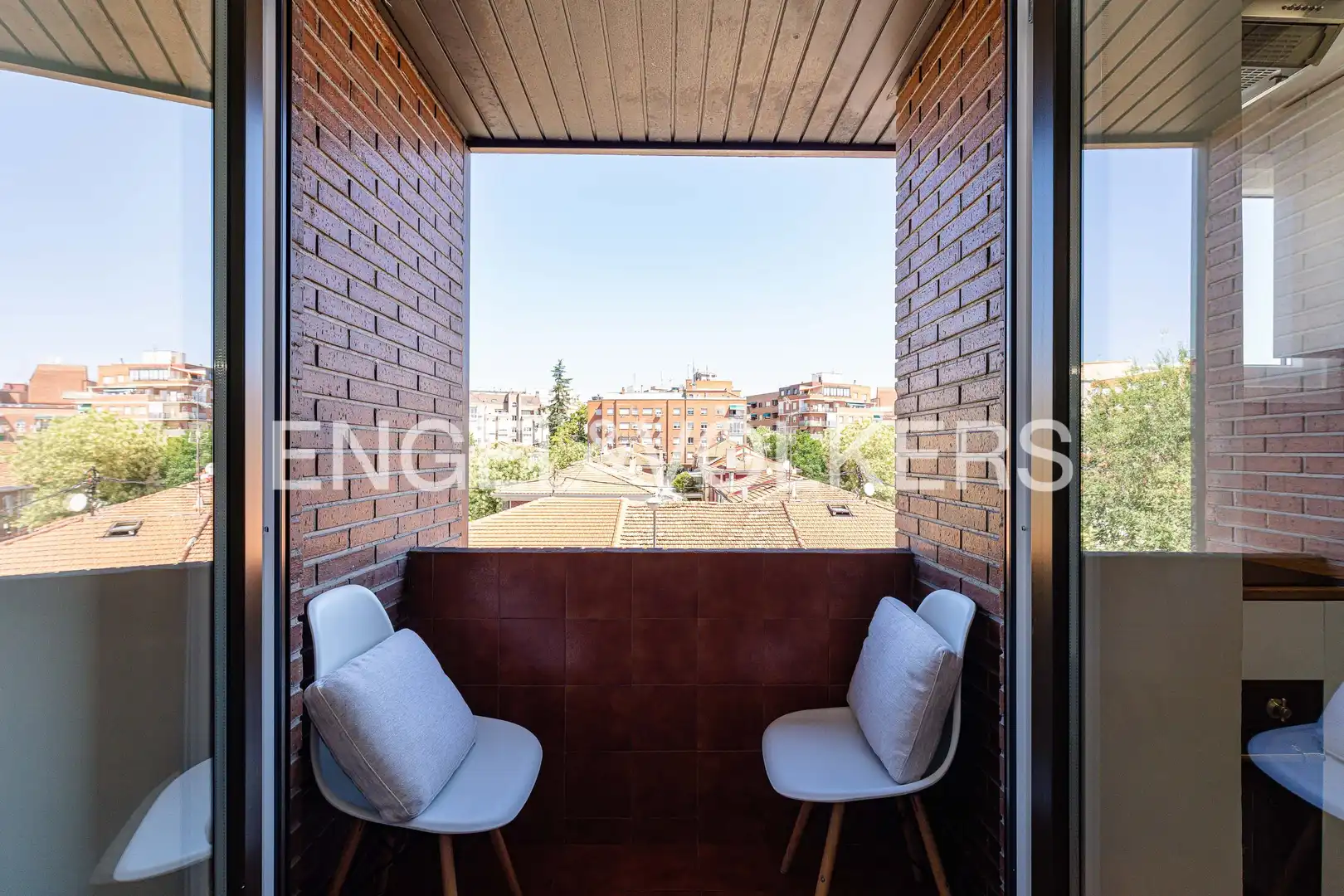 Terrasse von Wohnung zur Miete in Madrid mit Klimaanlage, Heizung und Schwimmbad