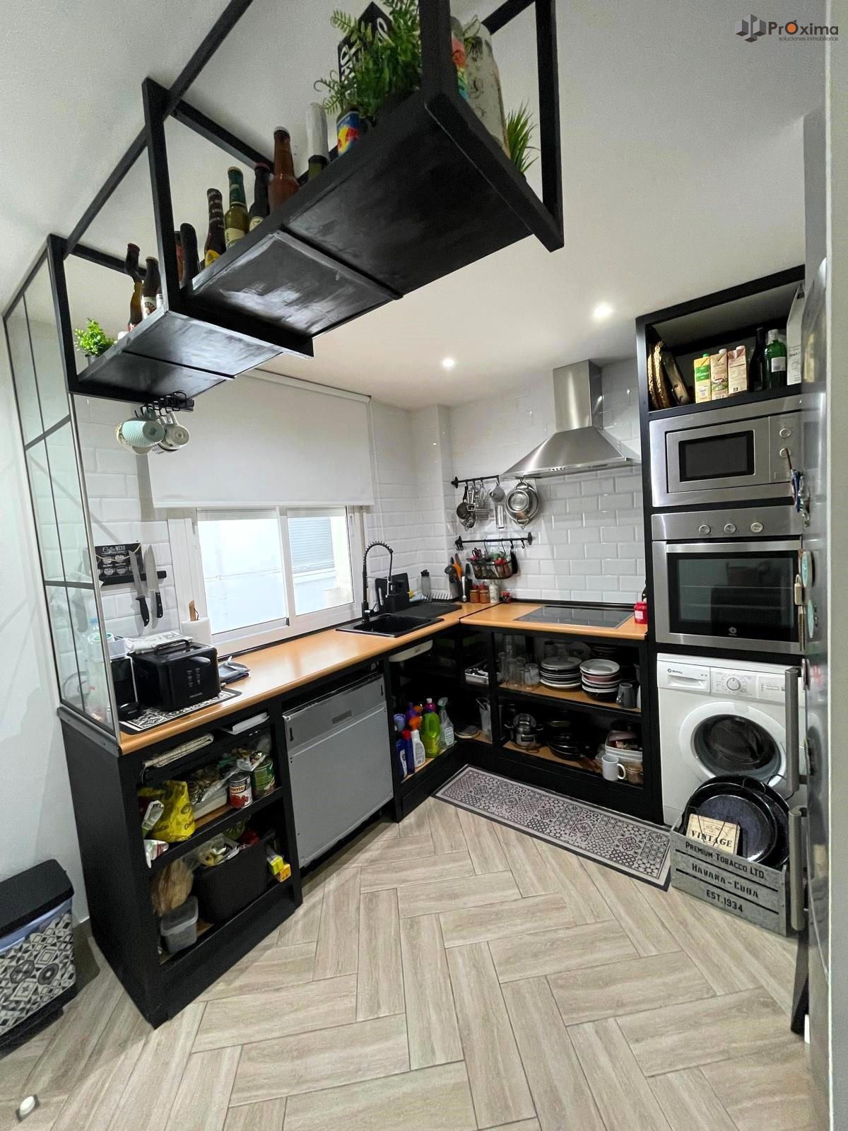 Kitchen of Flat for sale in Écija  with Air Conditioner, Terrace and Furnished