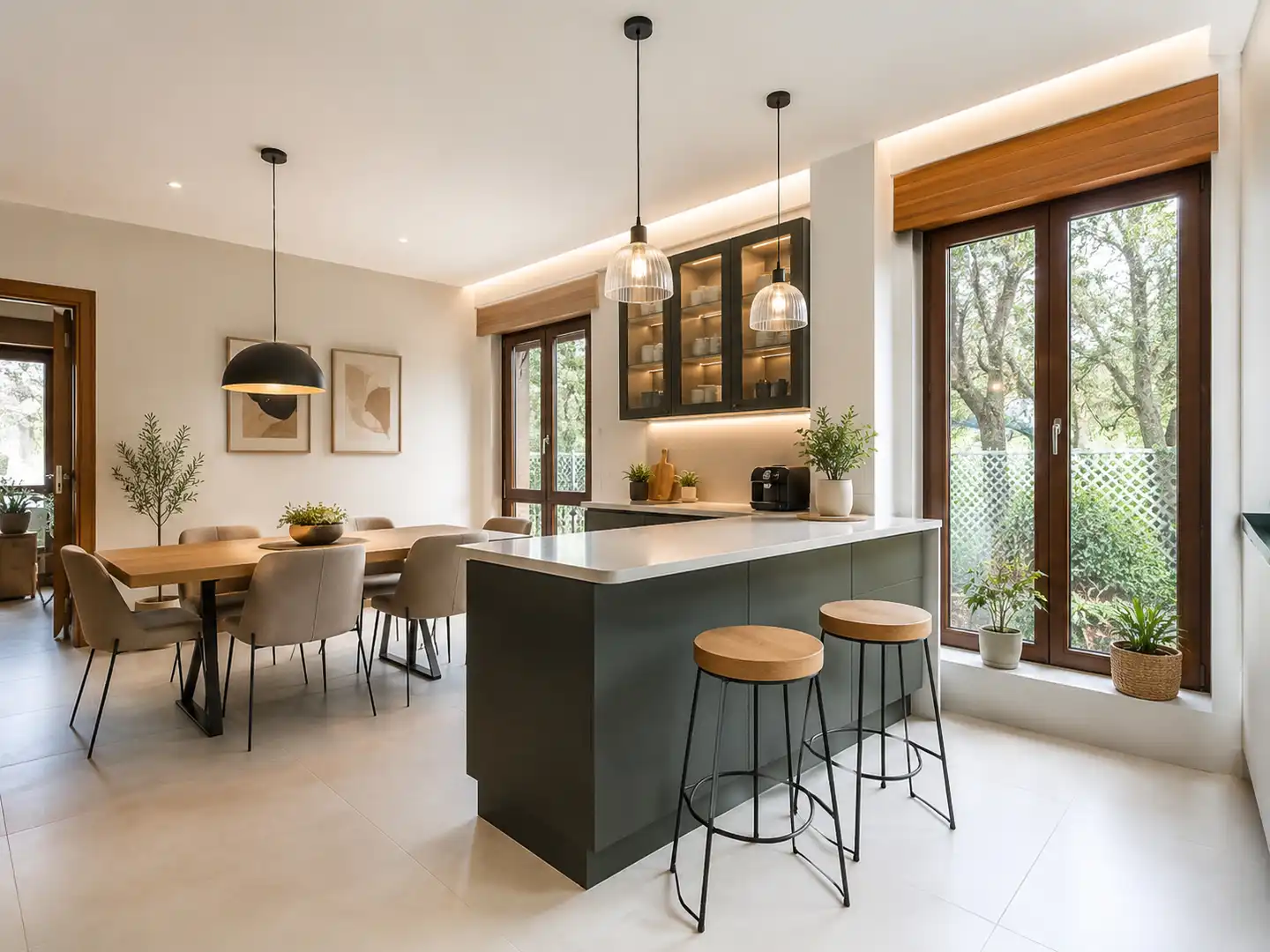 Cocina de Dúplex en venta en Getxo  con Calefacción, Parquet y Trastero