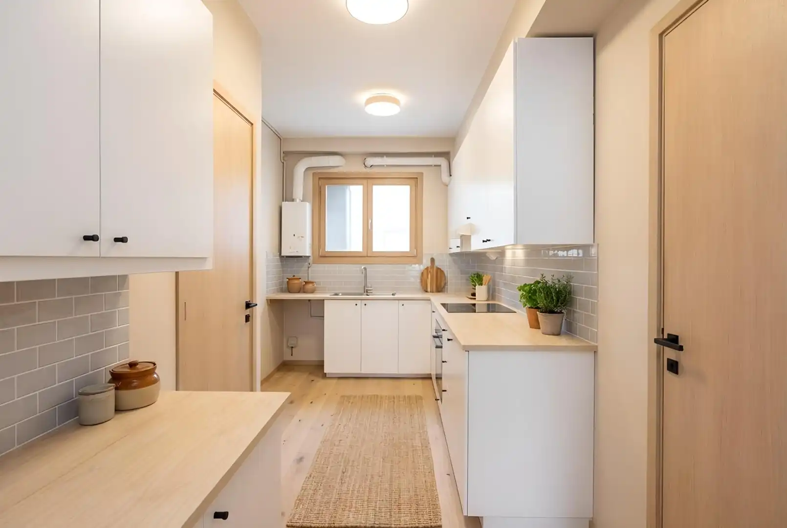 Cuina de Pis en venda en Barcelona amb Calefacció, Terrassa i Balcó