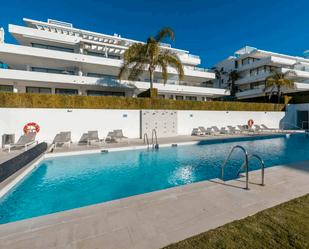 Swimming pool of Duplex for sale in Estepona  with Air Conditioner, Terrace and Furnished