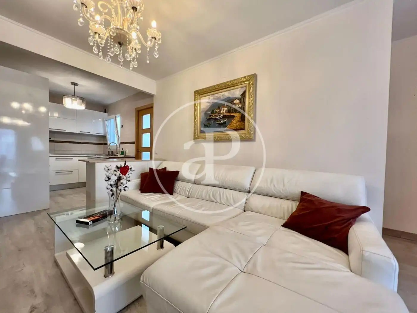 Sala de estar de Piso en venta en L'Alfàs del Pi con Aire acondicionado, Calefacción y Terraza