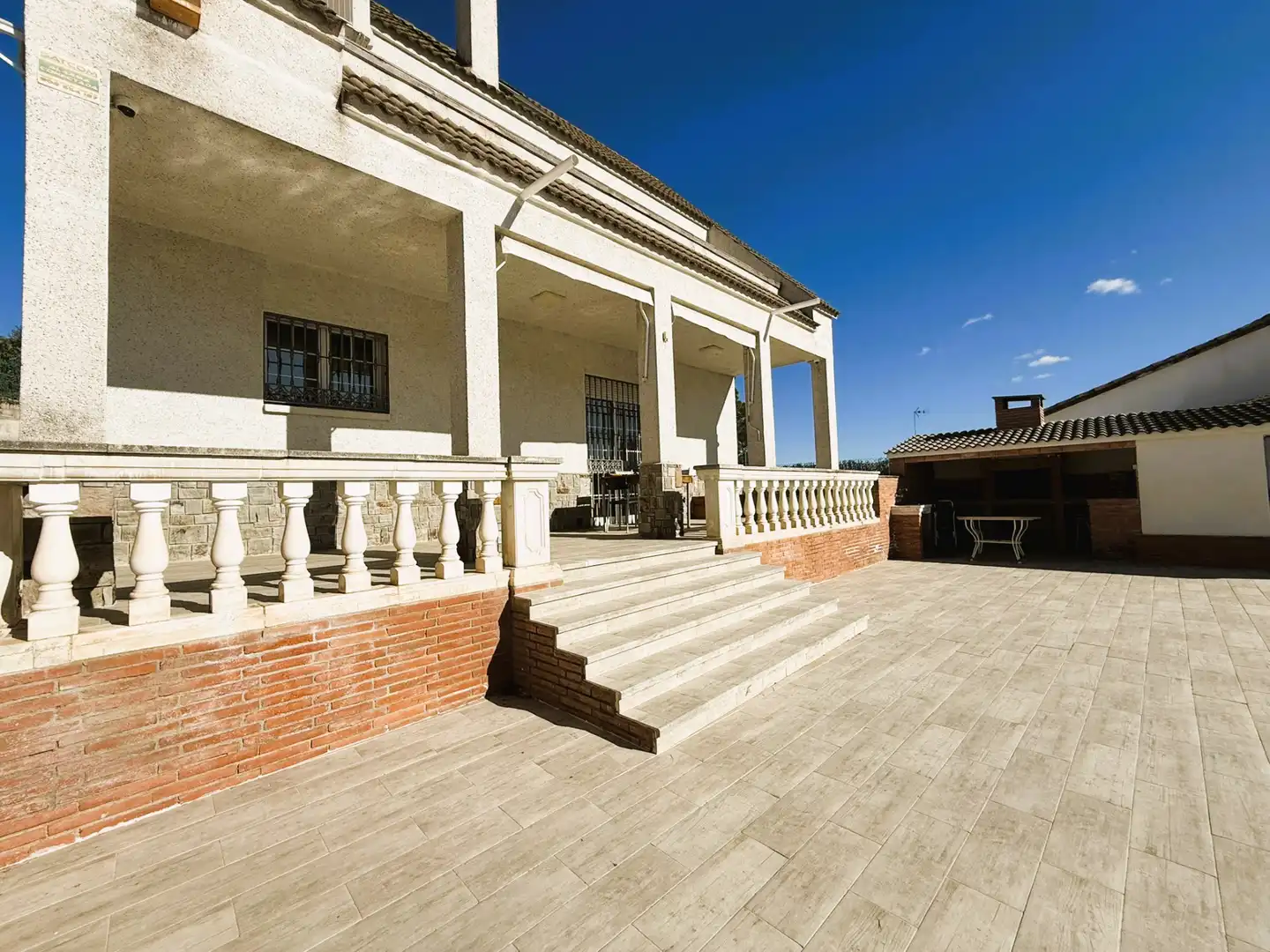 Terraza de Casa o chalet en venta en Lliçà d'Amunt con Aire acondicionado, Calefacción y Jardín privado