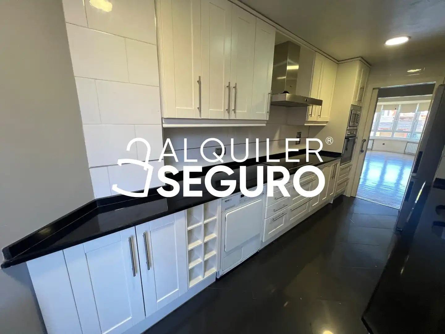 Kitchen of Flat for rent in Tres Cantos  with Air Conditioner and Heating