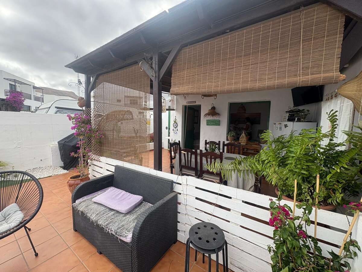 Terrace of Flat for sale in Yaiza  with Storage room, Furnished and Community pool