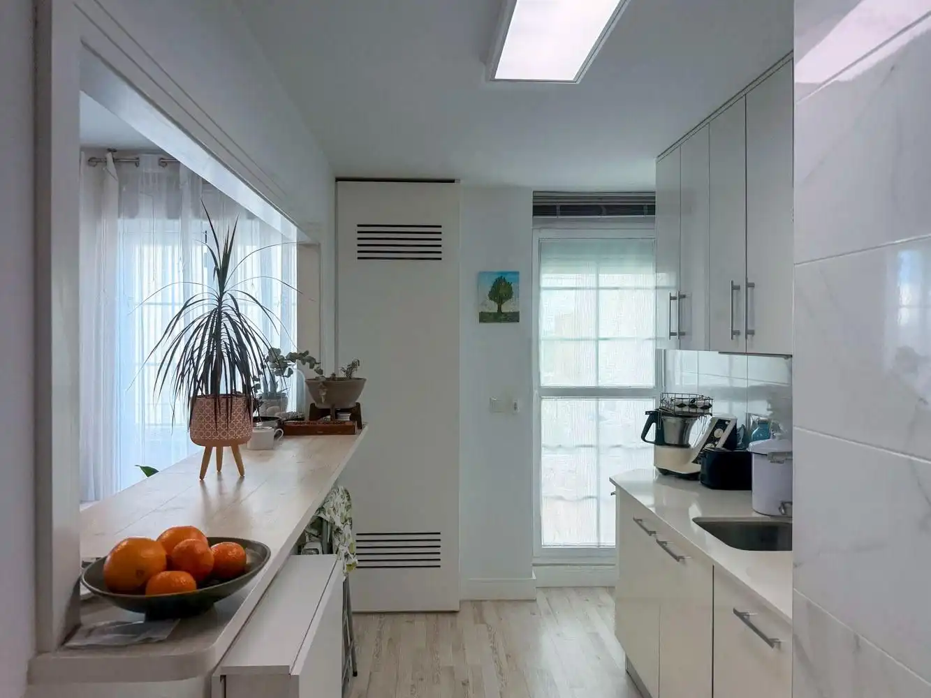 Küche von Dachboden zum Verkauf in Illescas mit Klimaanlage, Heizung und Terrasse
