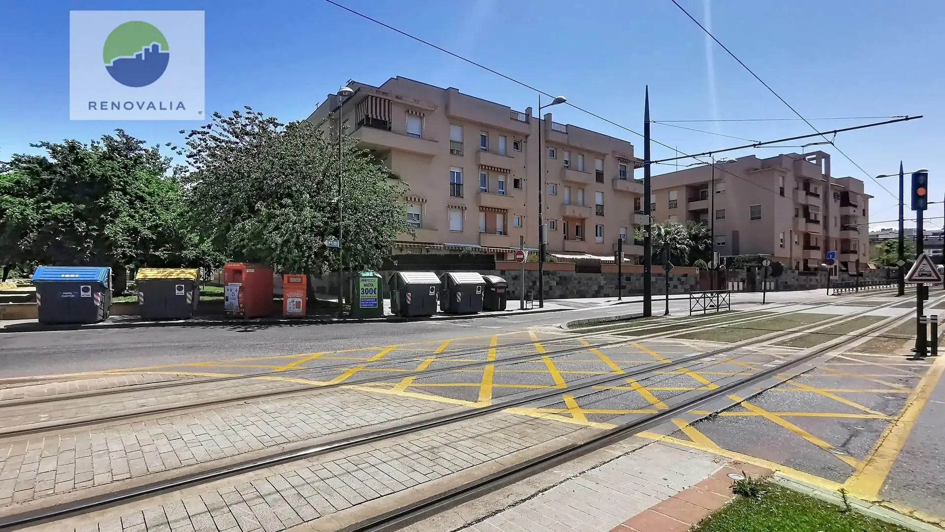 Außenansicht von Wohnung zum Verkauf in Granada mit Klimaanlage, Heizung und Terrasse