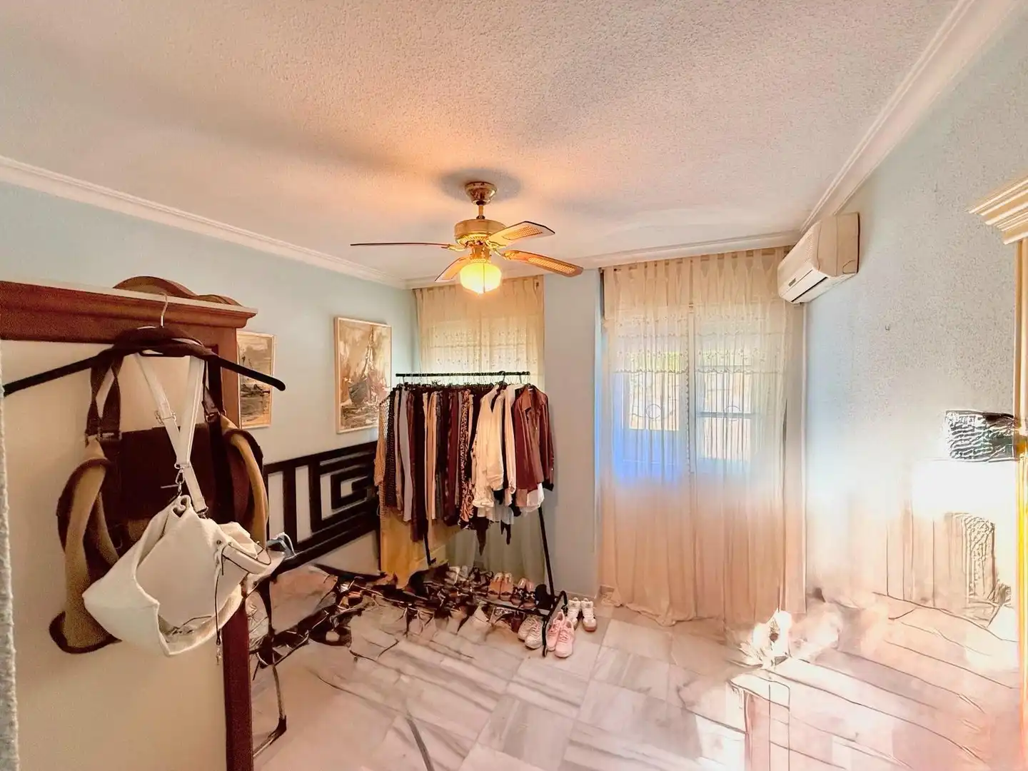 Habitación de Casa adosada en venta en Mijas con Aire acondicionado, Jardín privado y Terraza