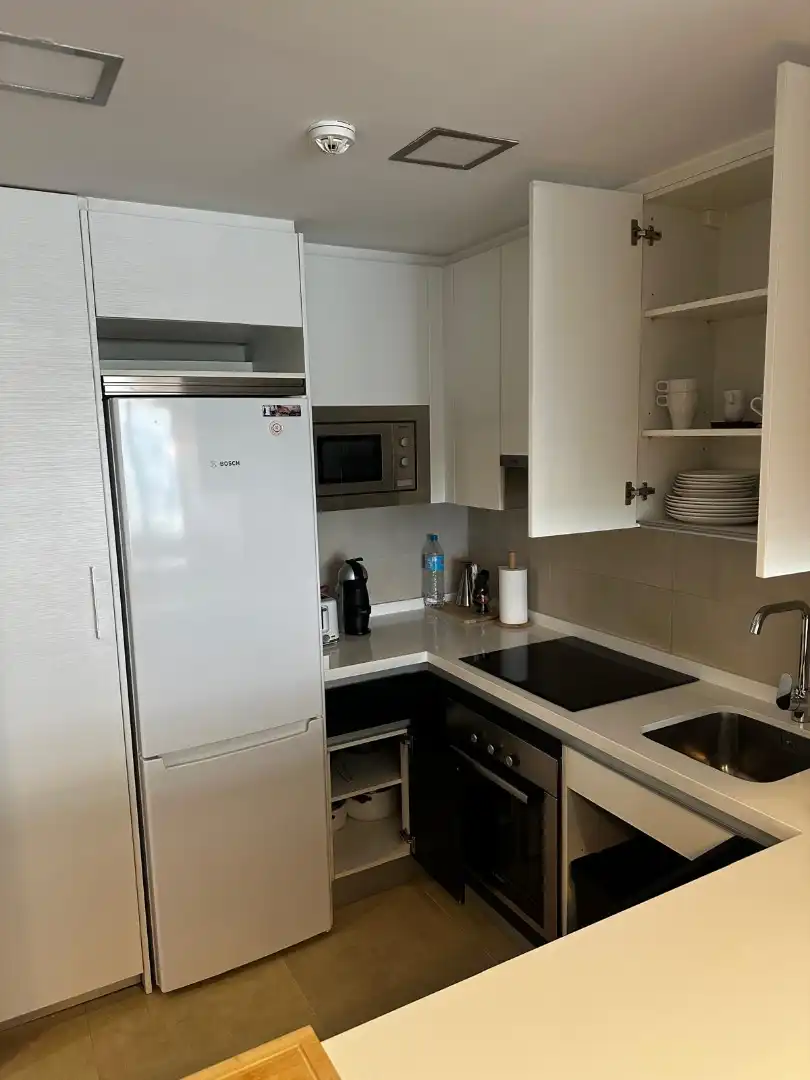 Cocina de Apartamento de alquiler en Las Rozas de Madrid con Aire acondicionado, Calefacción y Terraza