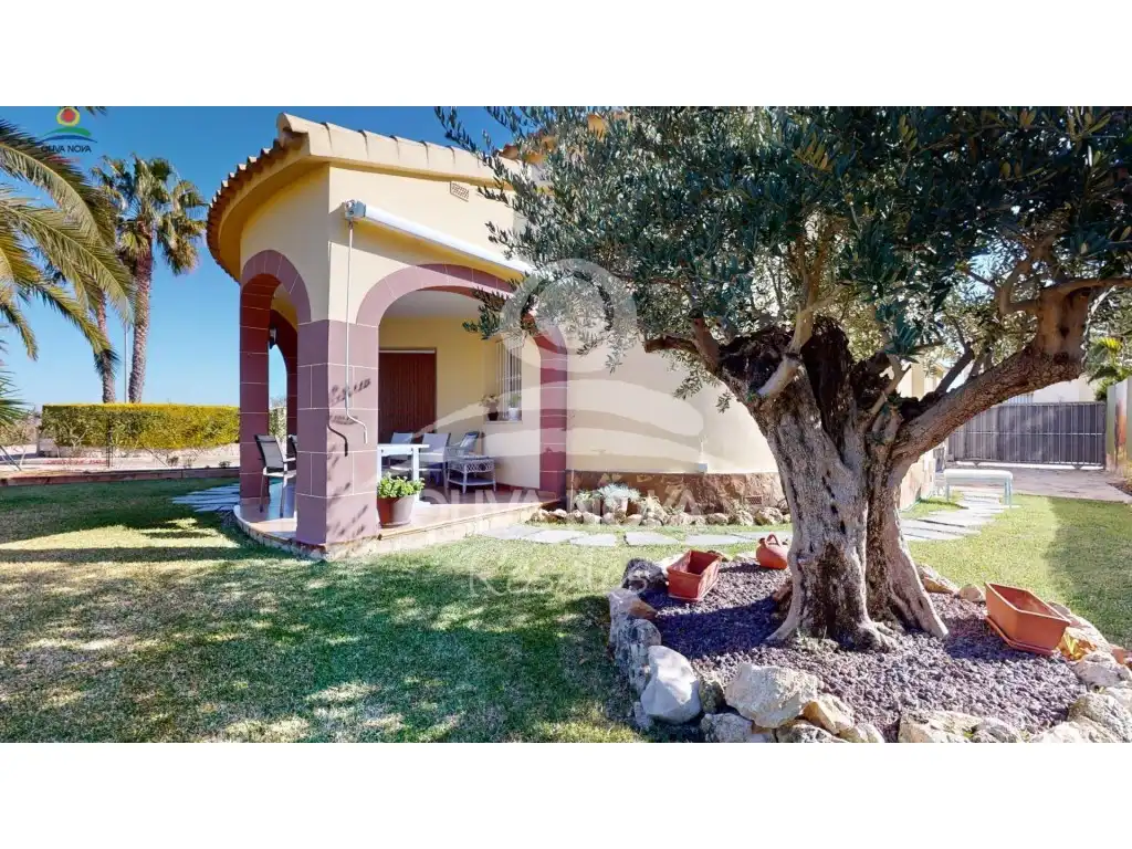 Vista exterior de Casa o chalet en venta en Oliva con Jardín privado
