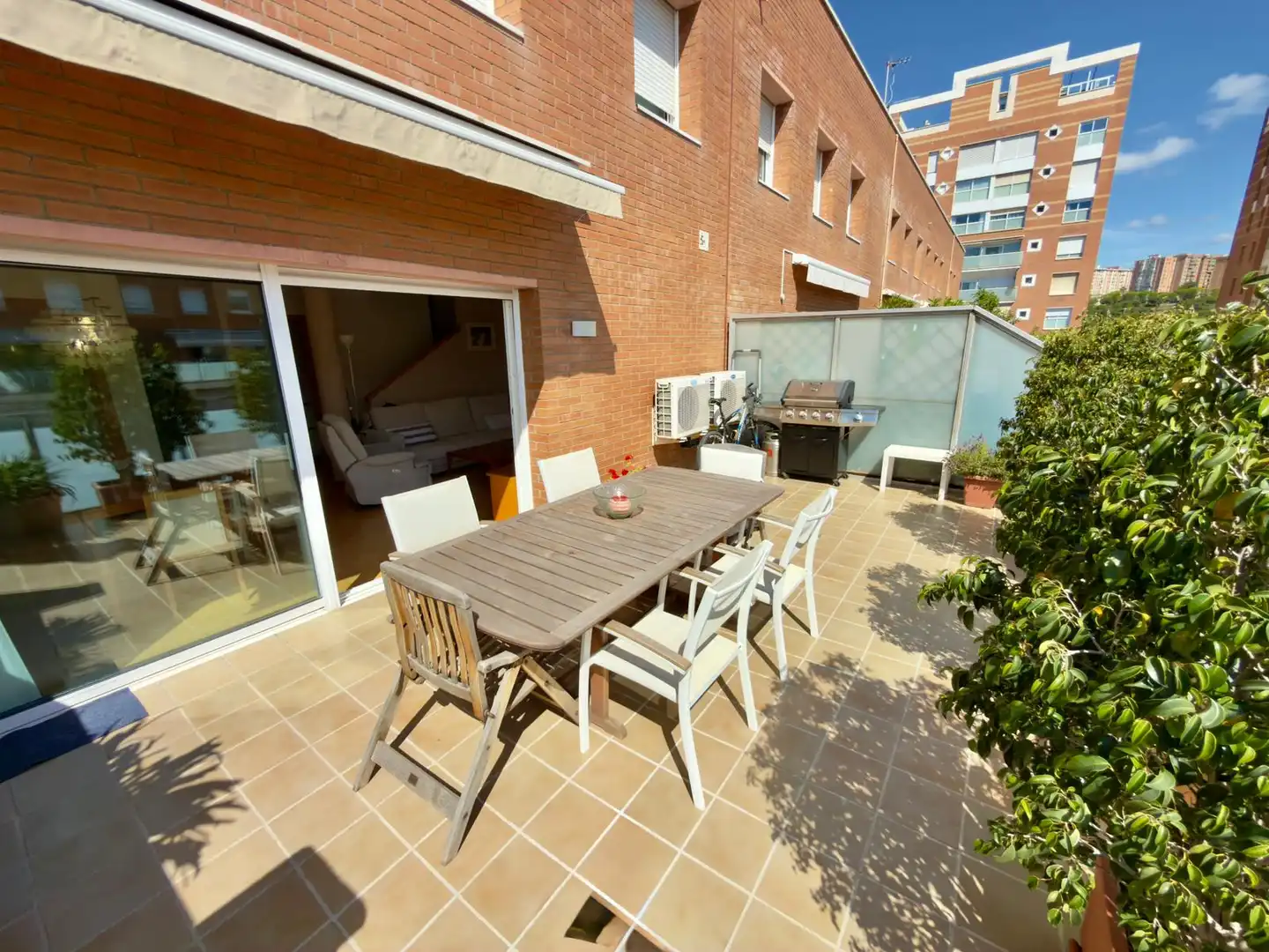 Terrace of Attic for sale in Cornellà de Llobregat  with Air Conditioner, Heating and Parquet flooring