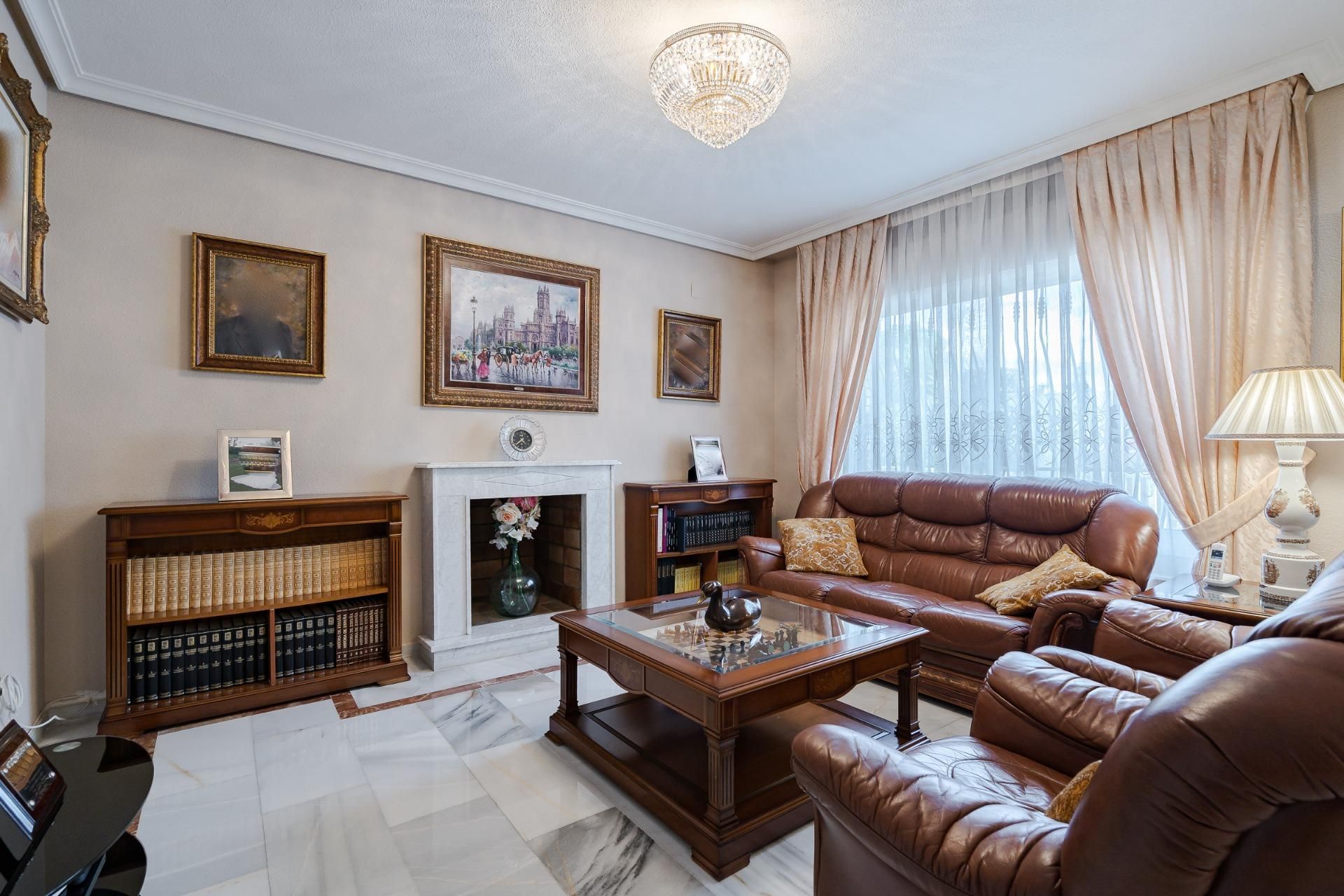 Living room of Single-family semi-detached for sale in Rivas-Vaciamadrid  with Air Conditioner, Heating and Private garden