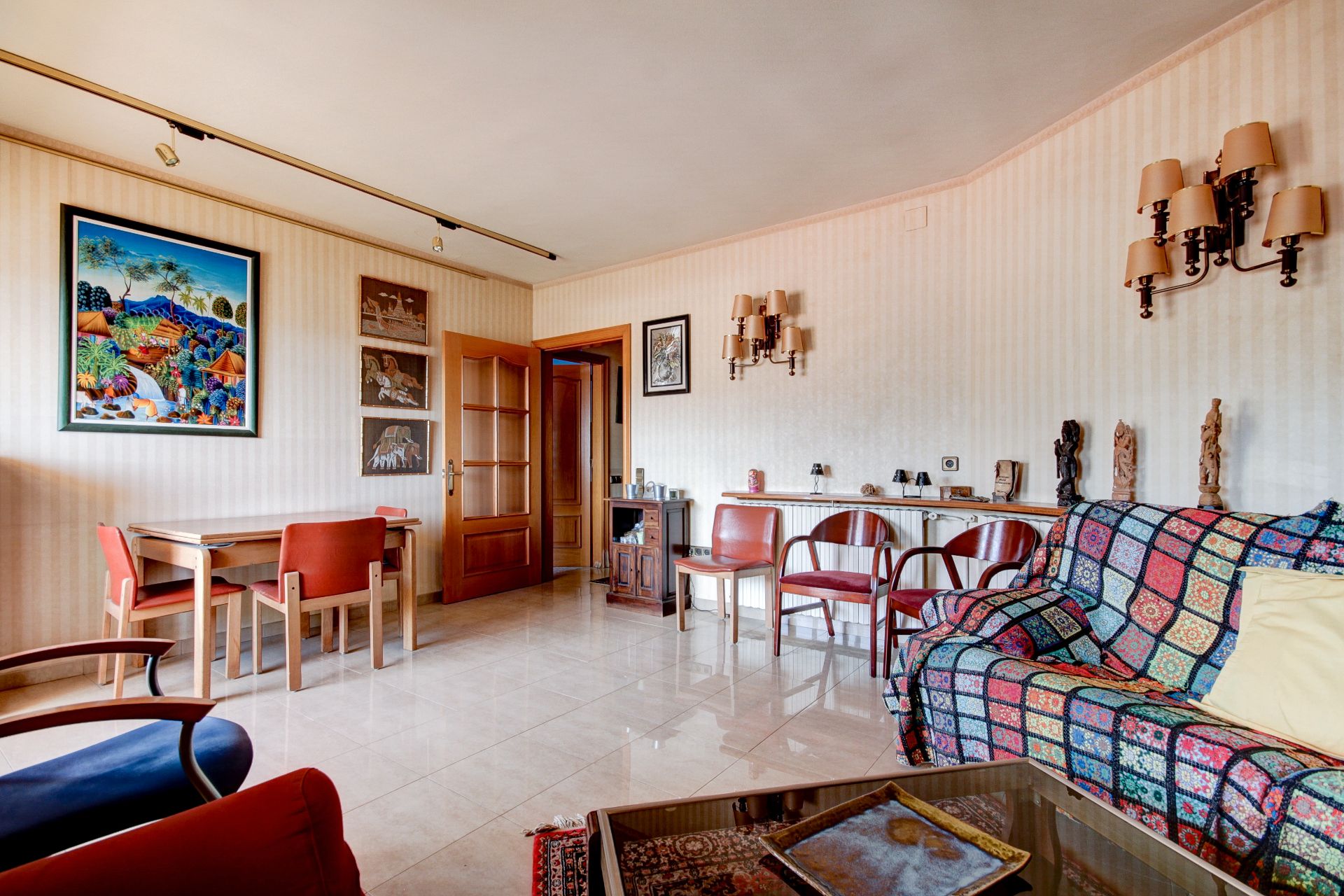 Living room of Flat for sale in Súria  with Heating, Terrace and Balcony