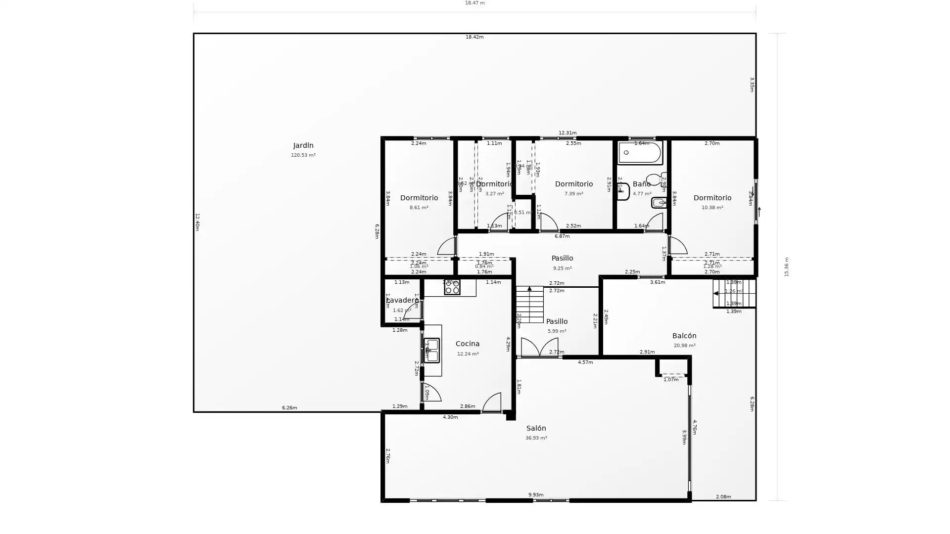 Detached house with terrace for sale in Calle Duero, imagen 49