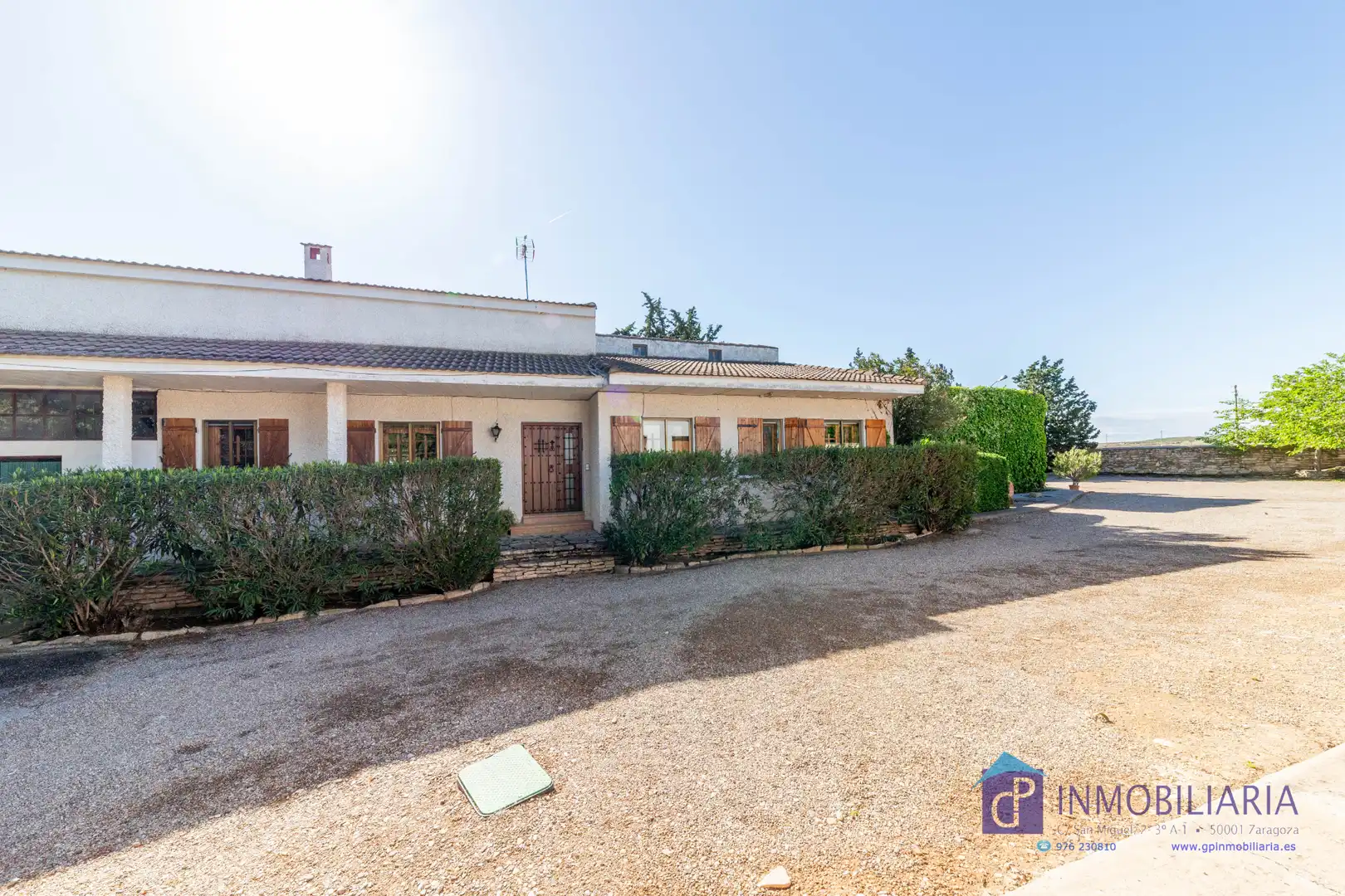 Vista exterior de Casa o chalet en venta en Quinto con Aire acondicionado, Calefacción y Jardín privado