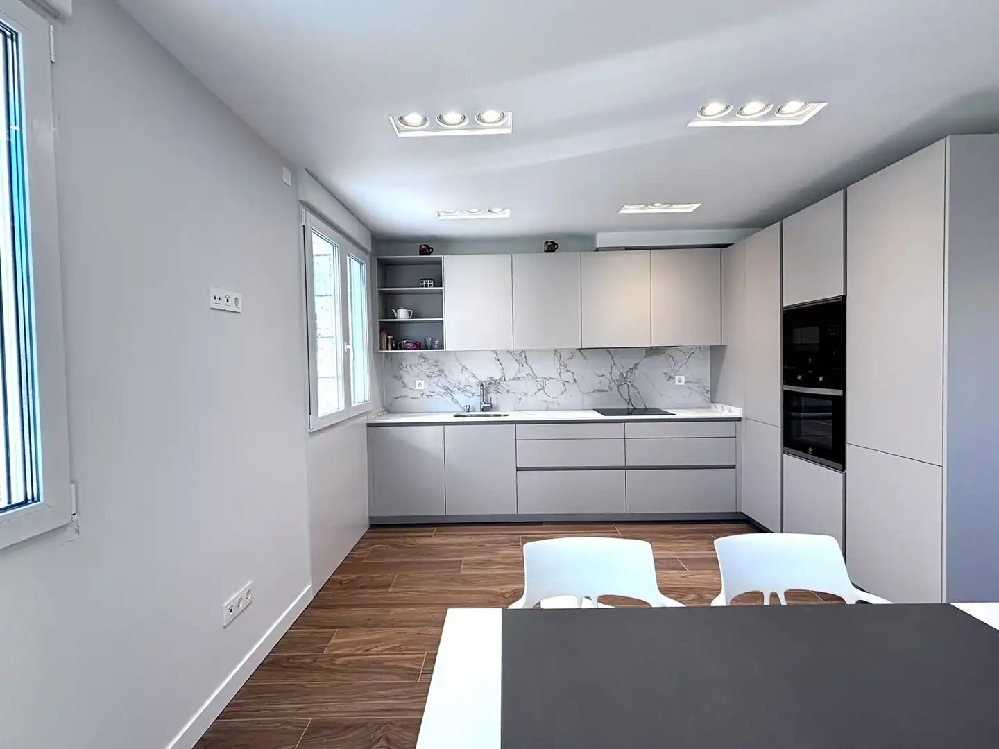 Cocina de Casa o chalet en venta en Quintanilla Vivar con Calefacción y Trastero
