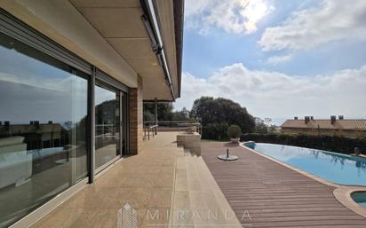 Terrasse von Haus oder Chalet zum verkauf in Sant Vicenç de Montalt mit Klimaanlage, Heizung und Terrasse