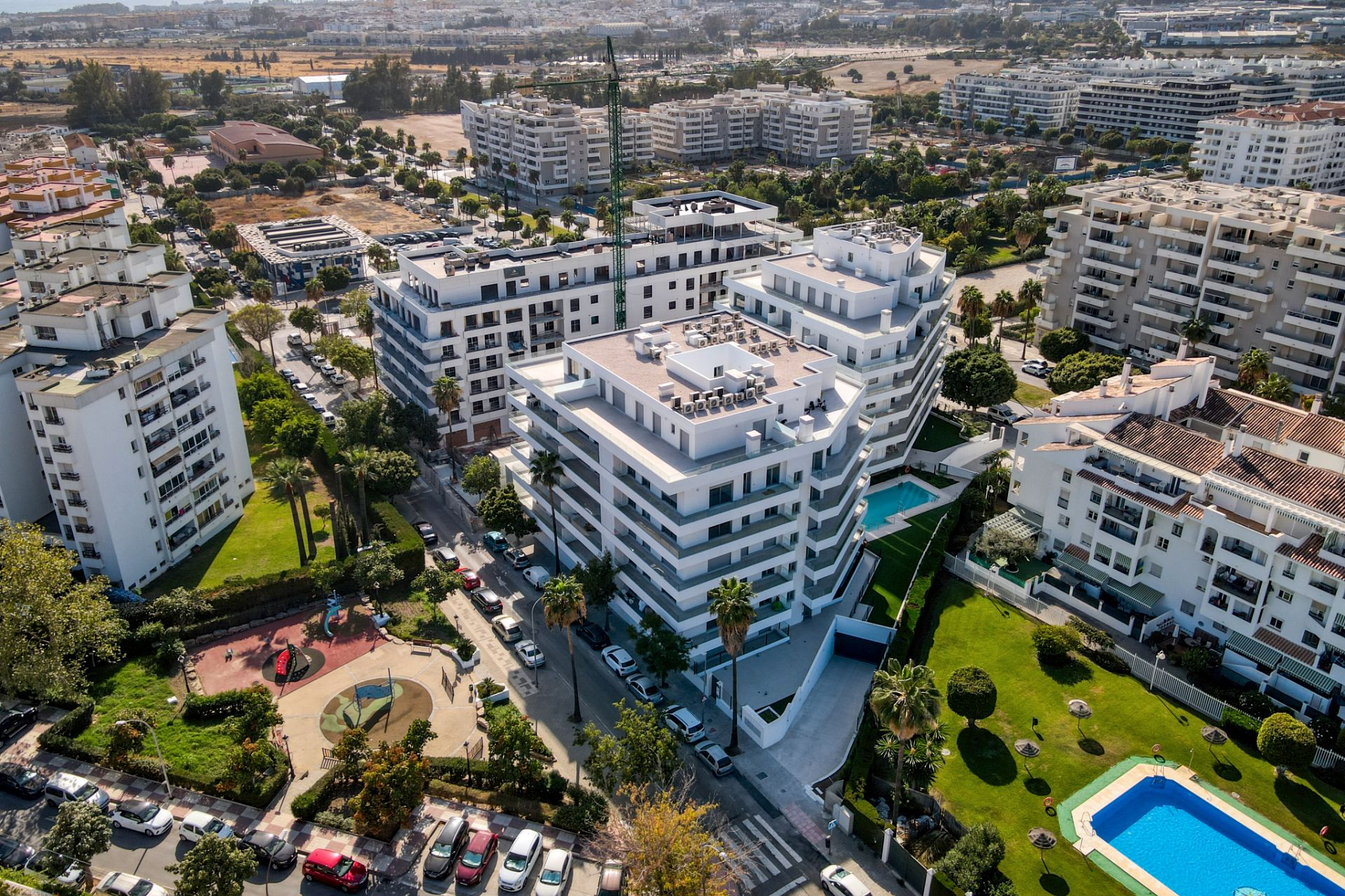 Vista exterior de Pis en venda en Marbella amb Calefacció, Terrassa i Traster