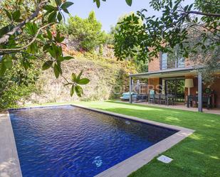 Piscina de Casa o xalet en venda en  Barcelona Capital amb Aire condicionat, Calefacció i Jardí privat