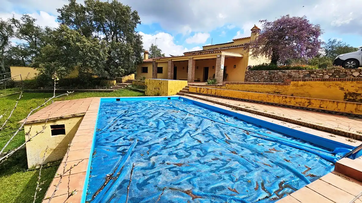 Piscina de Finca rústica en venta en Cortegana con Jardín privado, Terraza y Piscina