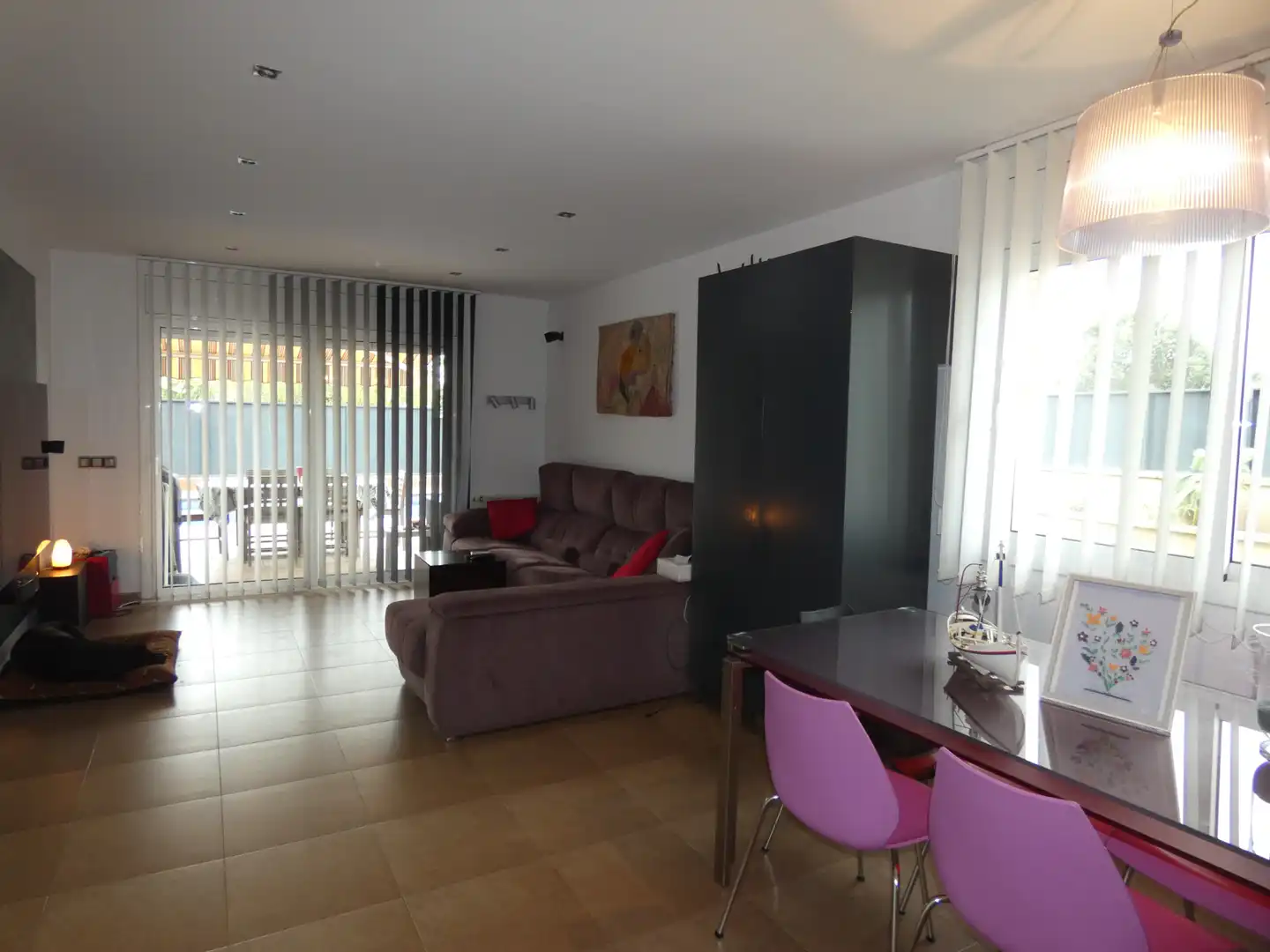 Living room of Houses for sale in Llagostera  with Air Conditioner, Heating and Private garden