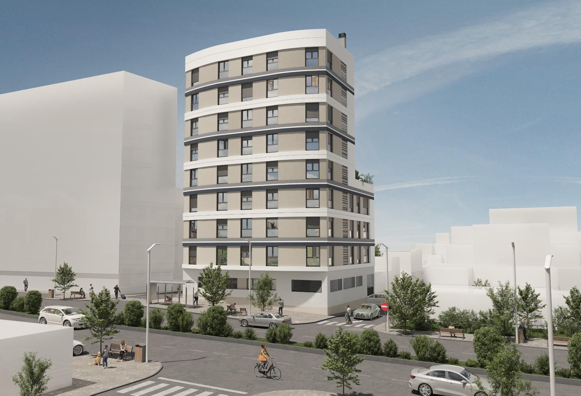 Exterior view of Apartment for sale in Badajoz Capital  with Heating