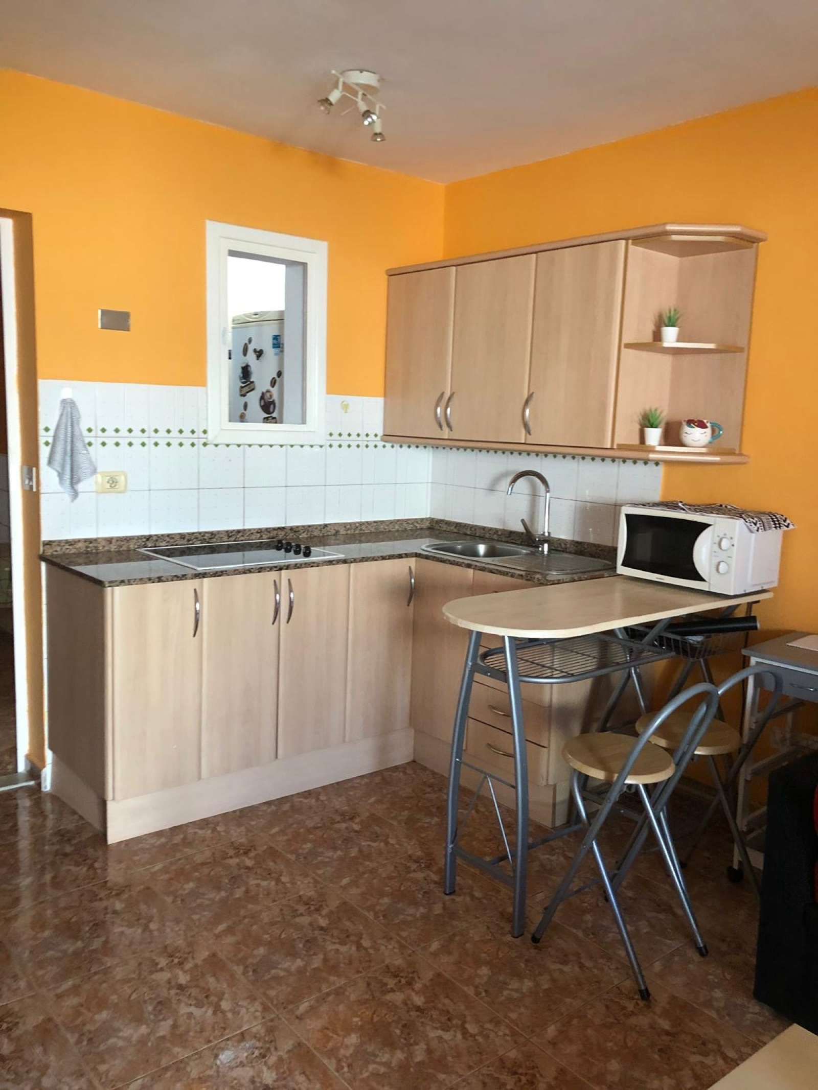 Kitchen of Apartment to share in San Bartolomé de Tirajana  with Air Conditioner and Terrace