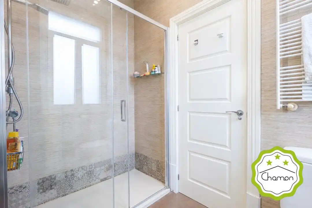 Badezimmer von Wohnung zum Verkauf in Portugalete mit Heizung, Terrasse und Abstellraum