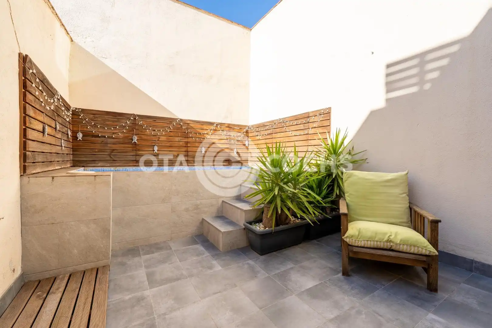 Terrassa de Casa adosada en venda en Reus amb Aire condicionat, Calefacció i Jardí privat