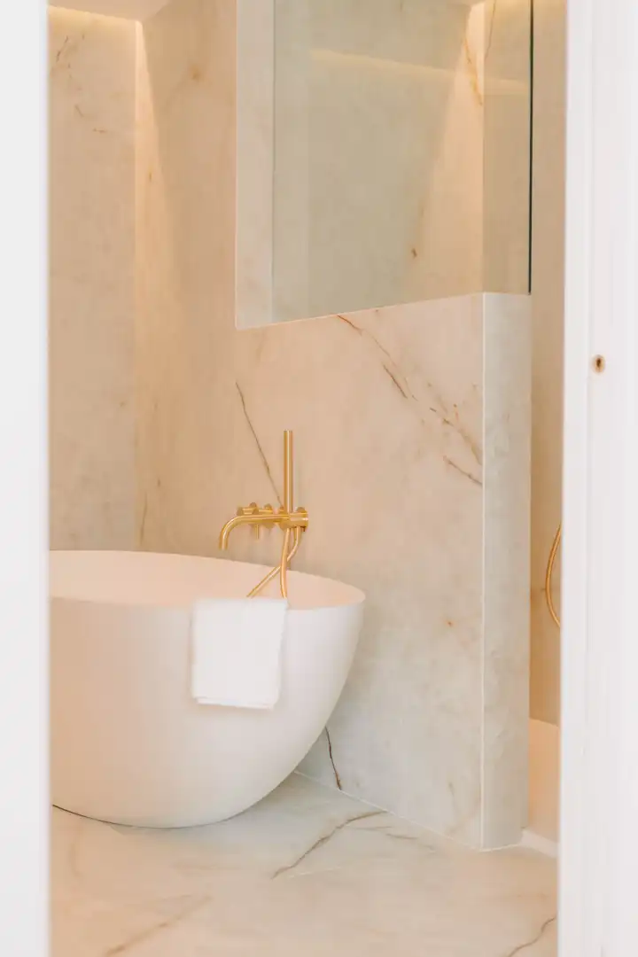 Badezimmer von Wohnungen zum Verkauf in  Palma de Mallorca mit Klimaanlage und Möbliert