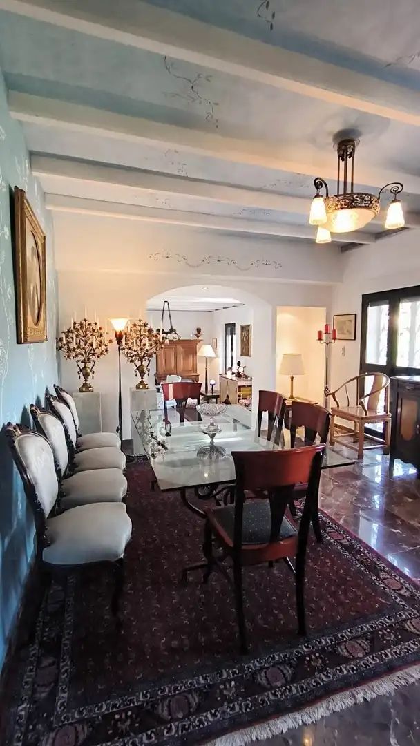 Dining room of Houses for sale in El Castell de Guadalest  with Air Conditioner, Heating and Terrace
