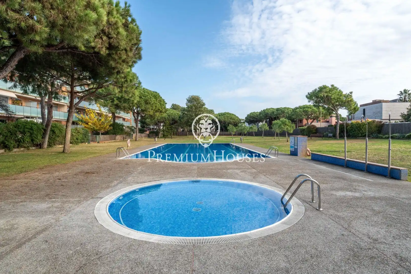 Swimming pool of Attic for sale in Gavà  with Heating, Terrace and Storage room