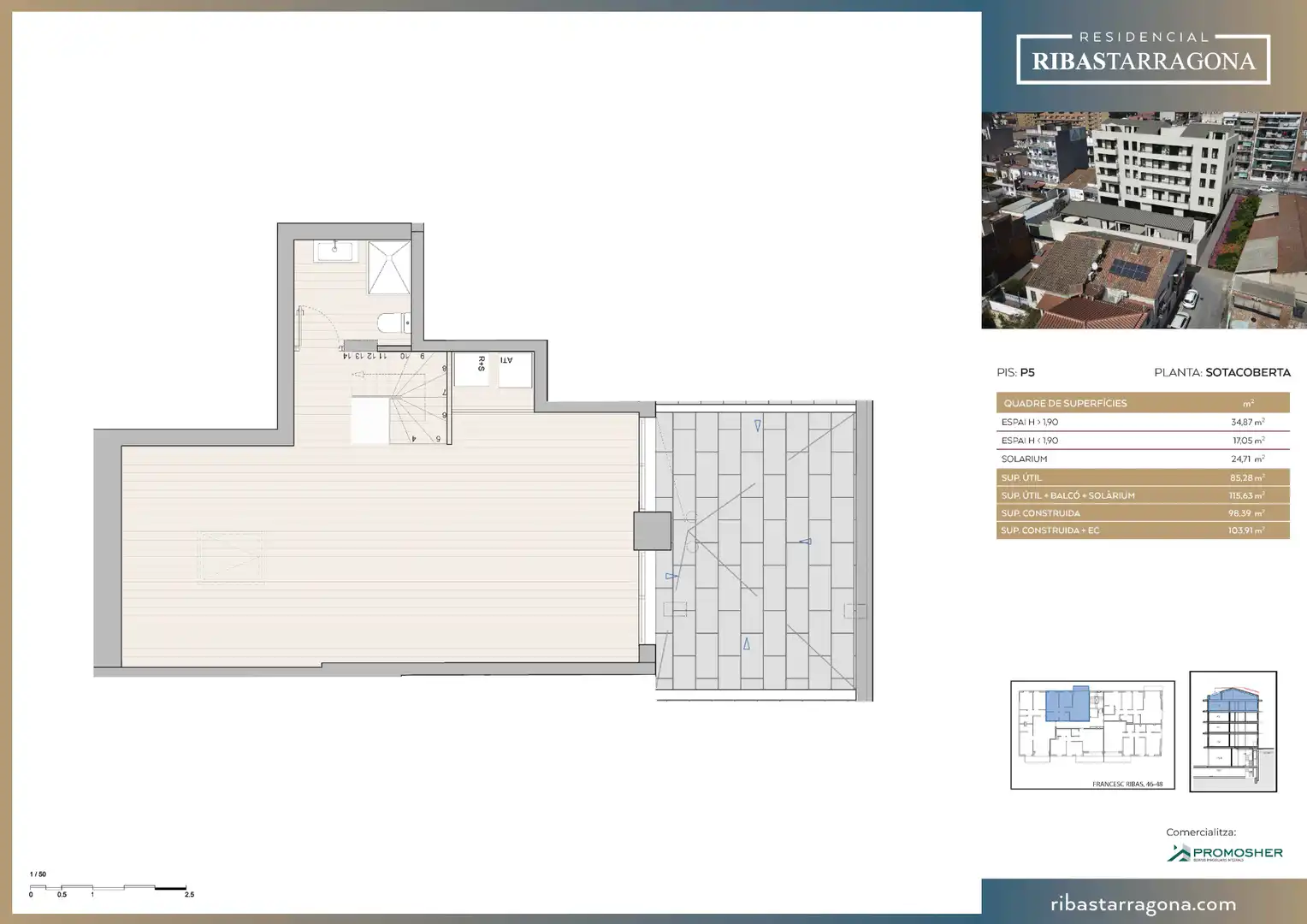 Dúplex en venta en Granollers con Aire acondicionado, Calefacción y Parquet