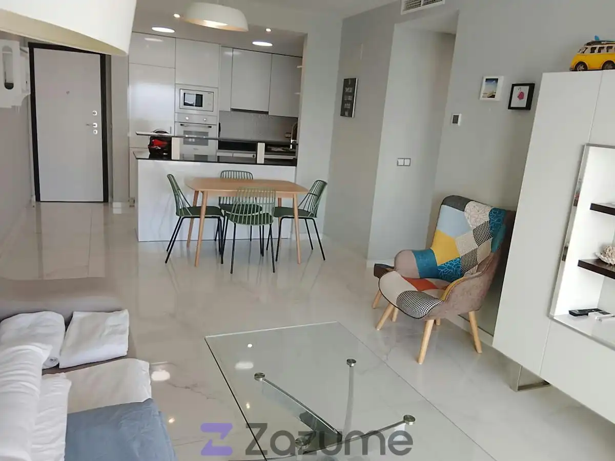 Sala de estar de Apartamento de alquiler en Los Arenales del Sol