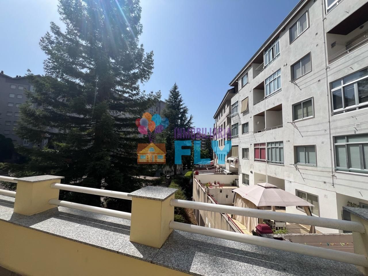 Exterior view of Flat for sale in Ourense Capital   with Heating, Terrace and Storage room