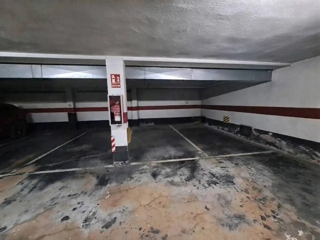 Parking of Flat for sale in Burgos  with Heating and Storage room