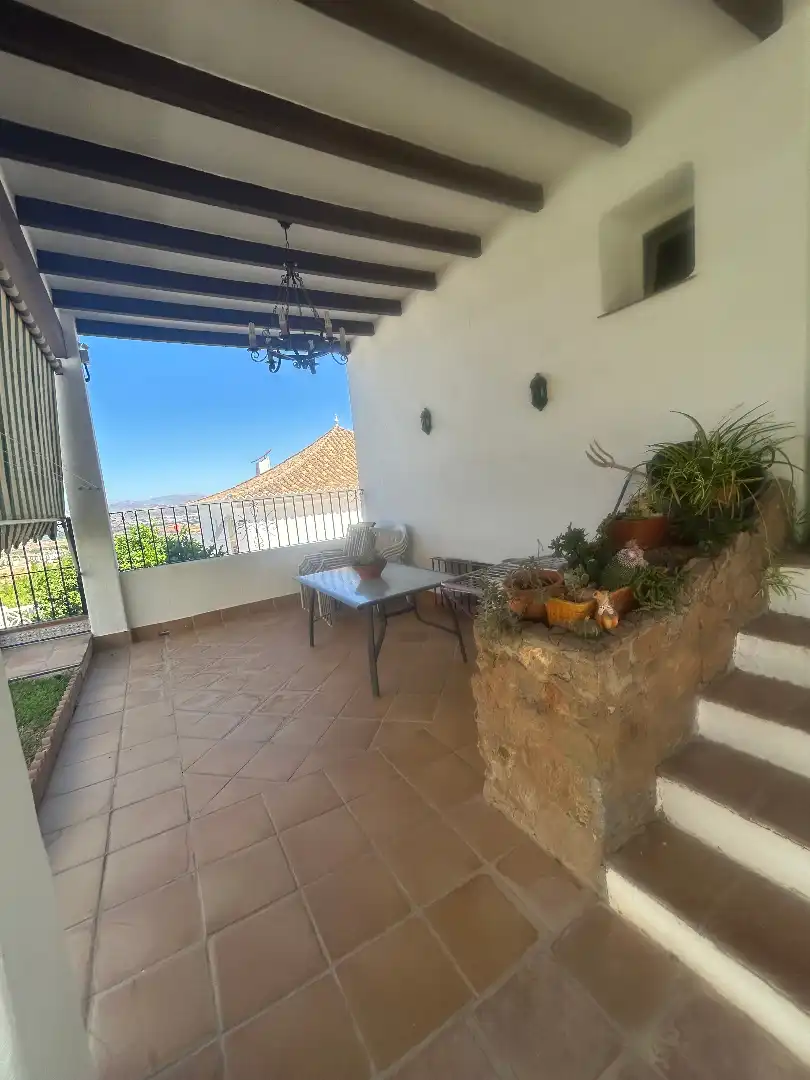 Terrassa de Casa adosada en venda en Alhaurín de la Torre amb Aire condicionat, Jardí privat i Terrassa