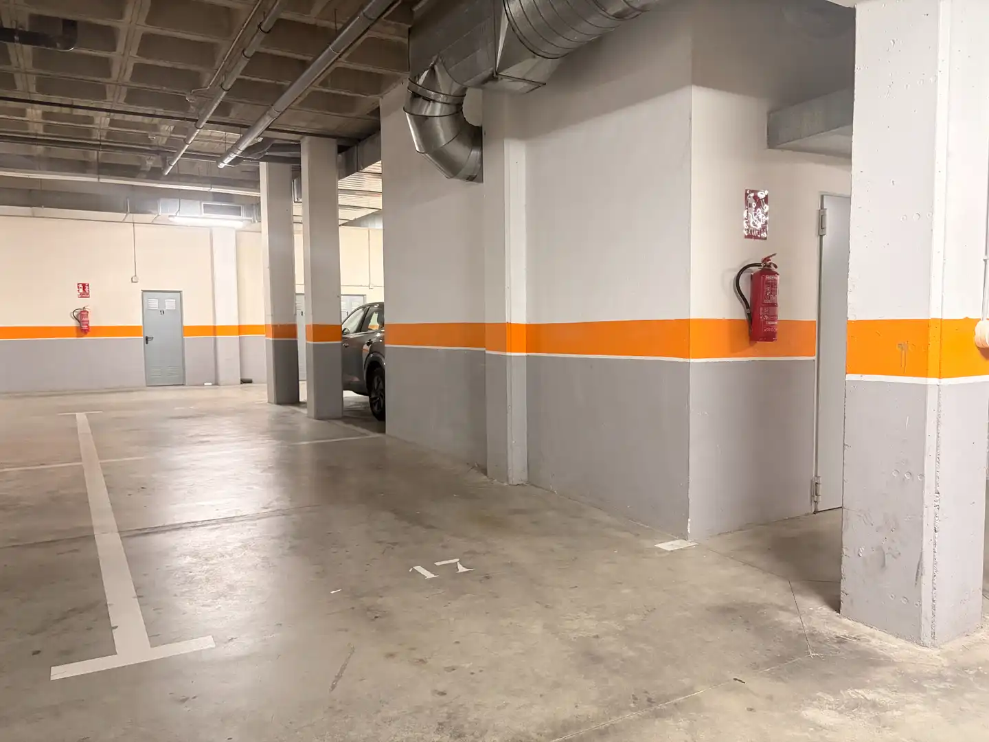 Parking of Flat for sale in Murcia  with Air Conditioner, Storage room and Oven