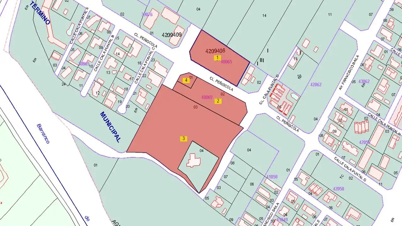 Terreny residencial en venda a Partida Cala Puntal, imagen 3