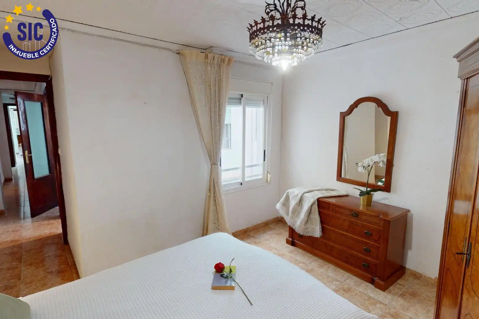 Schlafzimmer von Wohnung zum Verkauf in Castellón de la Plana / Castelló de la Plana mit Möbliert