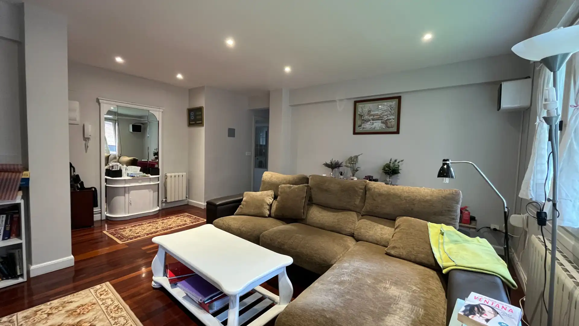 Sala de estar de Piso en venta en Getxo  con Calefacción, Parquet y Trastero