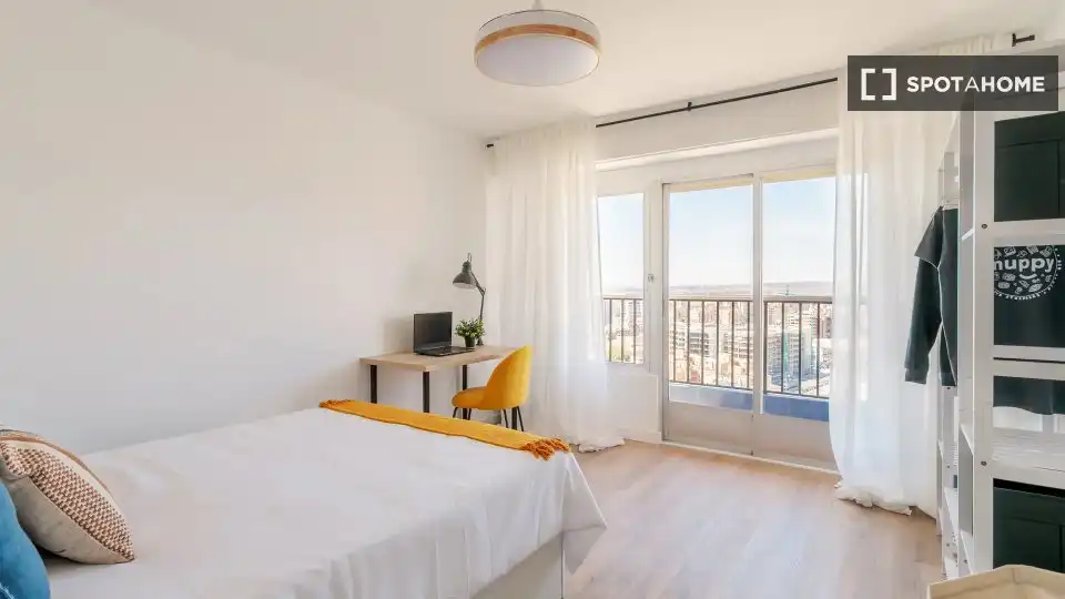 Bedroom of Flat for rent in Alicante / Alacant  with Air Conditioner, Heating and Furnished