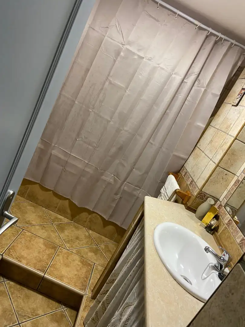 Bathroom of Flat for sale in La Línea de la Concepción  with Terrace, Furnished and Washing machine